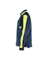 Blåkläder 4444 Industrie Stretch Bundjacke – dunkelmarine/gelb