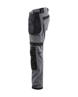 Blåkläder 1720 Stretch Handwerkerhose schwarz – mittelgrau/schwarz