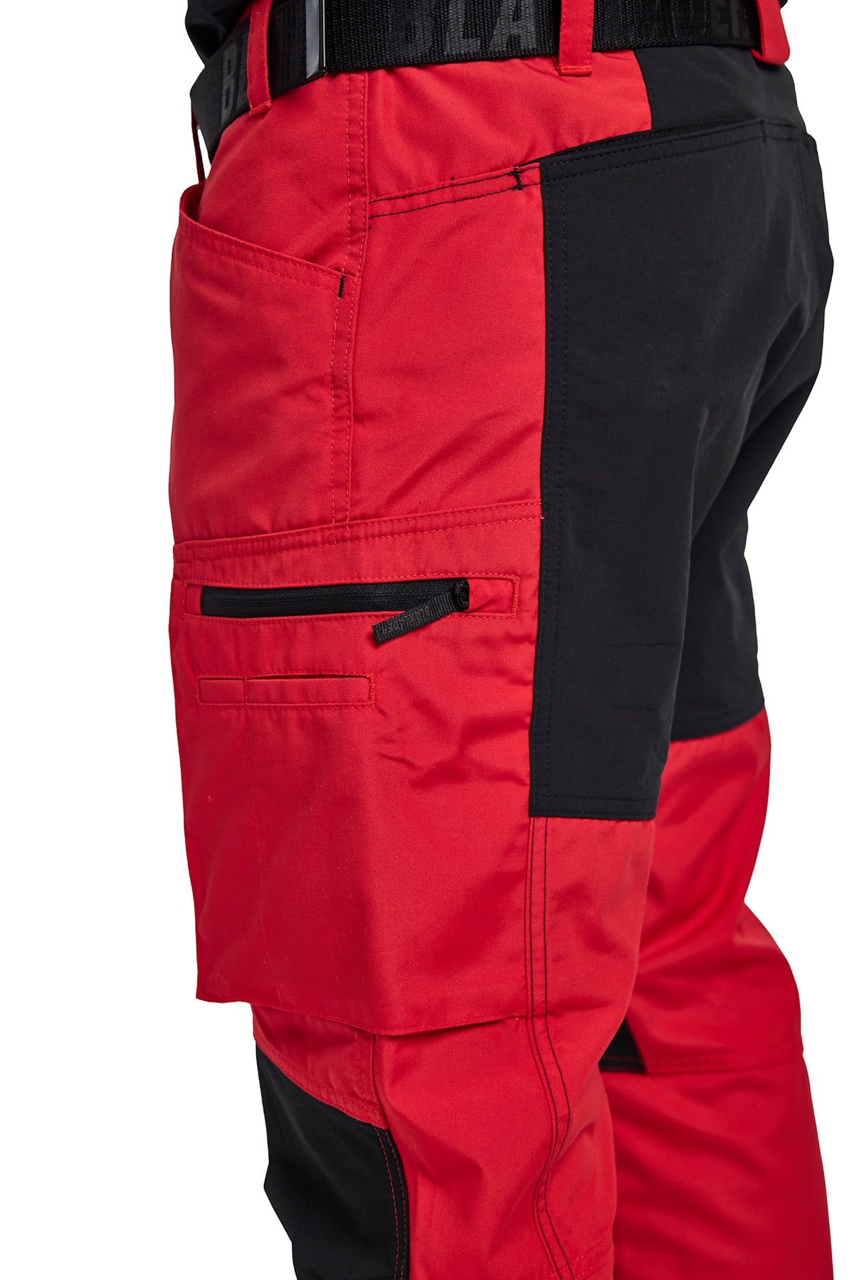 Blåkläder 1459 Service Arbeitshose – rot/schwarz