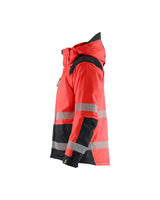 Blåkläder 4455 Warnschutz Winterjacke Kl. 3 – rot/schwarz