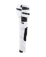 Blåkläder 1079 Stretch Malerhose weiß – weiß