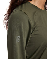 Blåkläder Damen 3427 UV Funktionsshirt – waldgrün