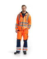Blåkläder 3346 Warnschutz Kapuzen-Sweatjacke – orange