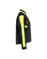 Blåkläder Damen 4443 Industrie Stretch Bundjacke – schwarz/gelb