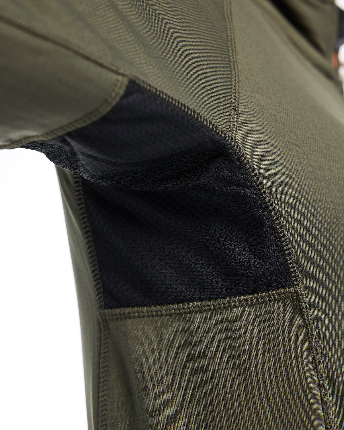 Blåkläder Damen Striker Fleecejacke – waldgrün/rost