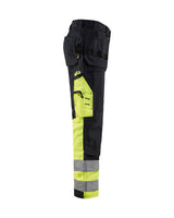 Blåkläder 1529 100% BW Warnschutz Handwerkerhose – schwarz/gelb