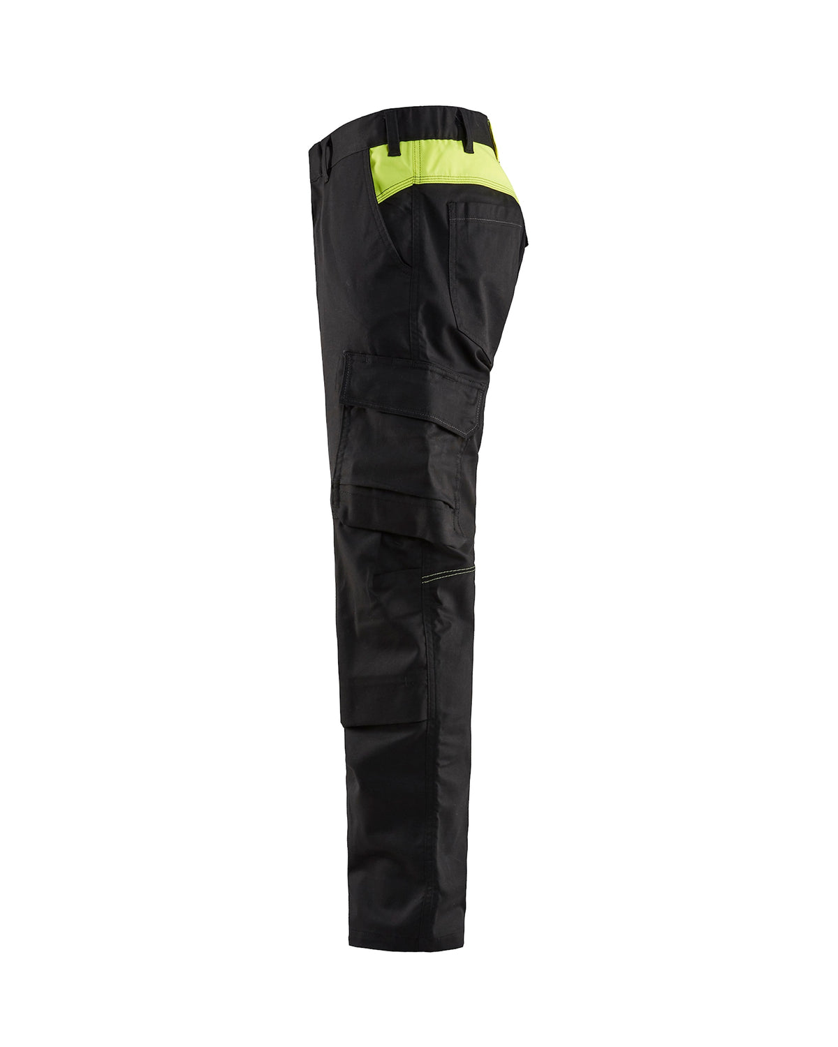 Blåkläder 1448 Industrie Stretch Bundhose – schwarz/gelb