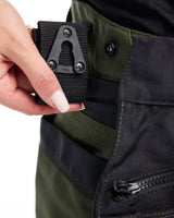 Blåkläder Damen 7175 Arbeitsshorts Striker – waldgrün/schwarz