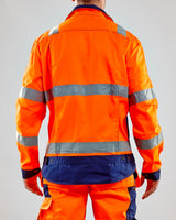 Blåkläder 4023 Warnschutz-Bundjacke – orange/marine