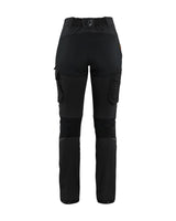 Blåkläder Damen 7122 Stretch Servicehose – schwarz/dunkelgrau