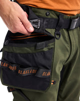 Blåkläder Striker Stretch Shorts – waldgrün/rost
