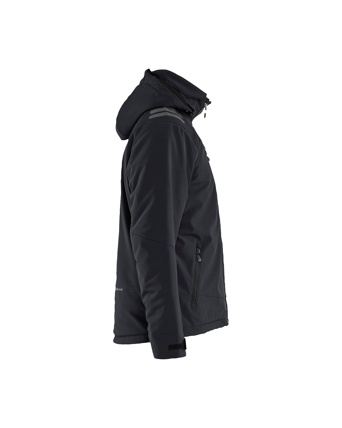 Blåkläder 4750 Softshell Winterjacke – schwarz/rot