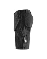 Blåkläder 1534 Canvas Handwerker-Shorts – schwarz