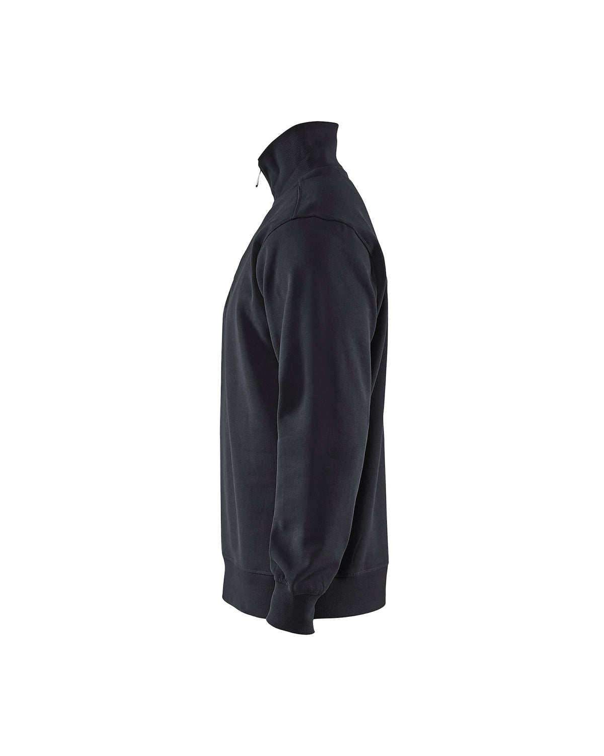 Blåkläder 3365 Sweater mit Half-Zip – schwarz