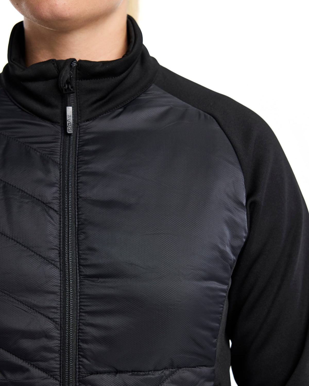 Blåkläder Damen 3419 Hybrid Sweater – schwarz/dunkelgrau