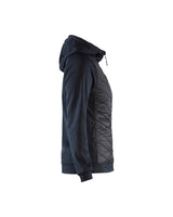 Blåkläder Damen 3464 Hybrid Sweatjacke – dunkelmarine/schwarz