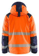 Blåkläder 4455 Warnschutz Winterjacke Kl. 3 – orange/marine