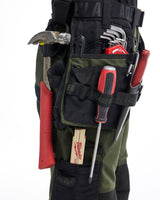 Blåkläder Damen Stretch 7170 Arbeitshose – waldgrün/schwarz
