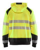 Blåkläder 3546 Warnschutz Kapuzen-Sweatshirt – gelb/schwarz