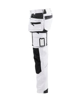 Blåkläder 1079 Stretch Malerhose weiß – weiß