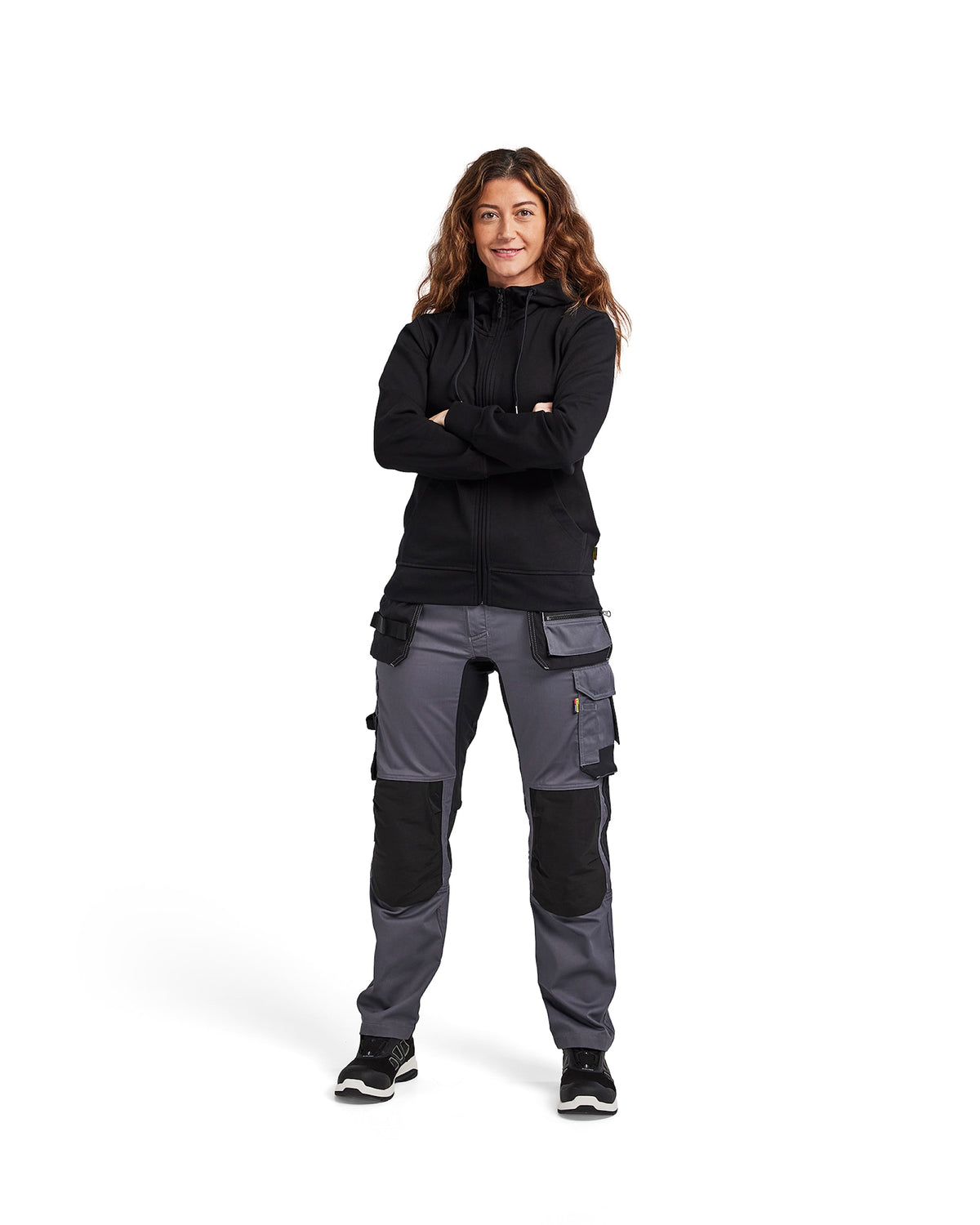 Blåkläder Damen 3395 Kapuzenjacke – schwarz
